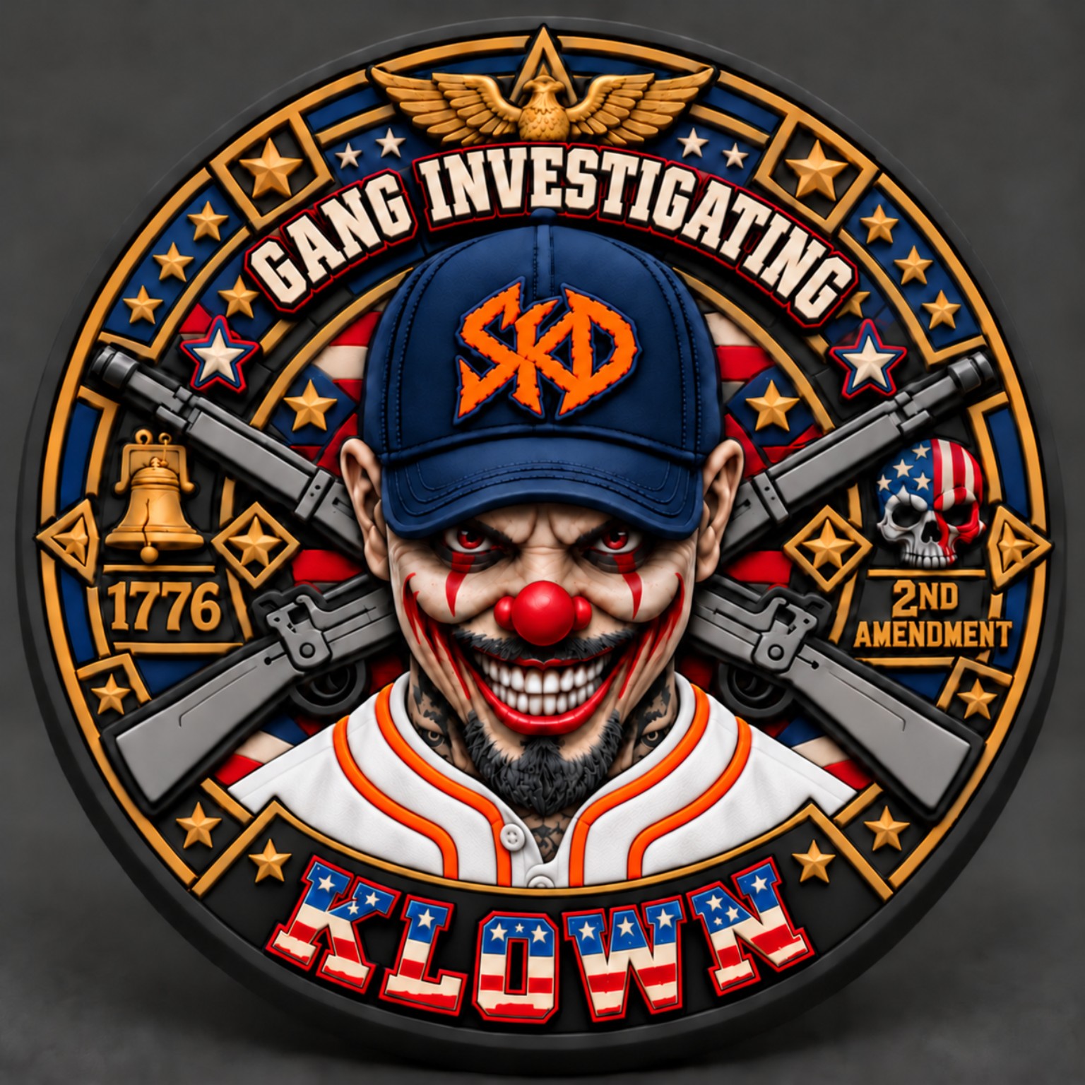 Gang Investigating Klown Patch artwork